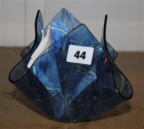 Decorative glass bowl by Sarah Broadhead